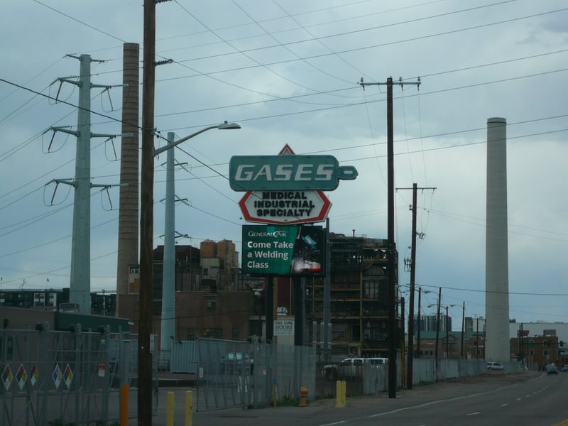 Denver Industrial District Signage