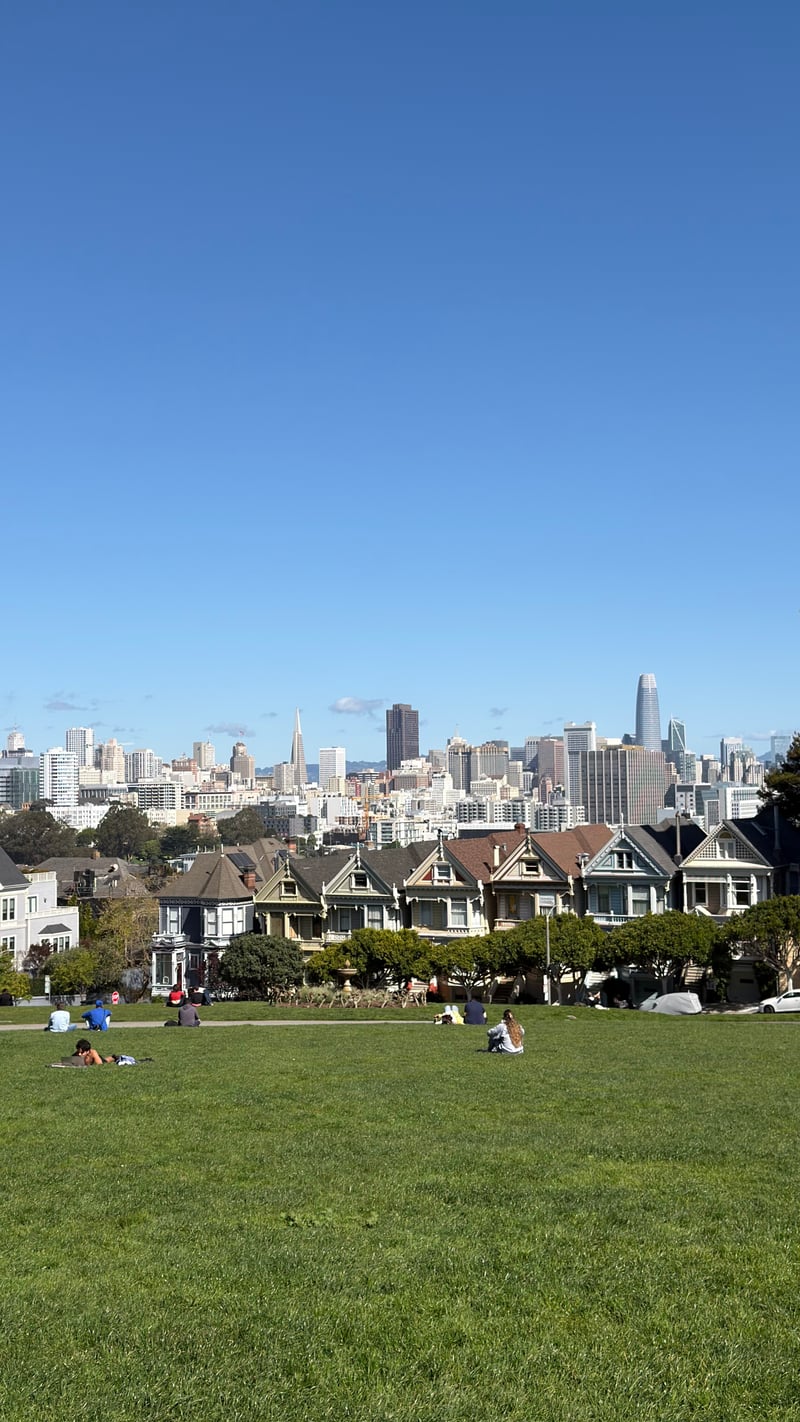 Painted Ladies at Alamo Square