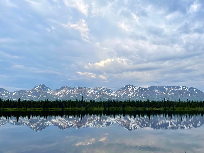 Mirror Lake, Alaska Range