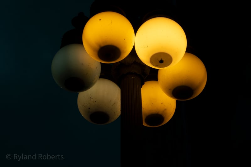 Chicago Riverwalk Historic Streetlamps