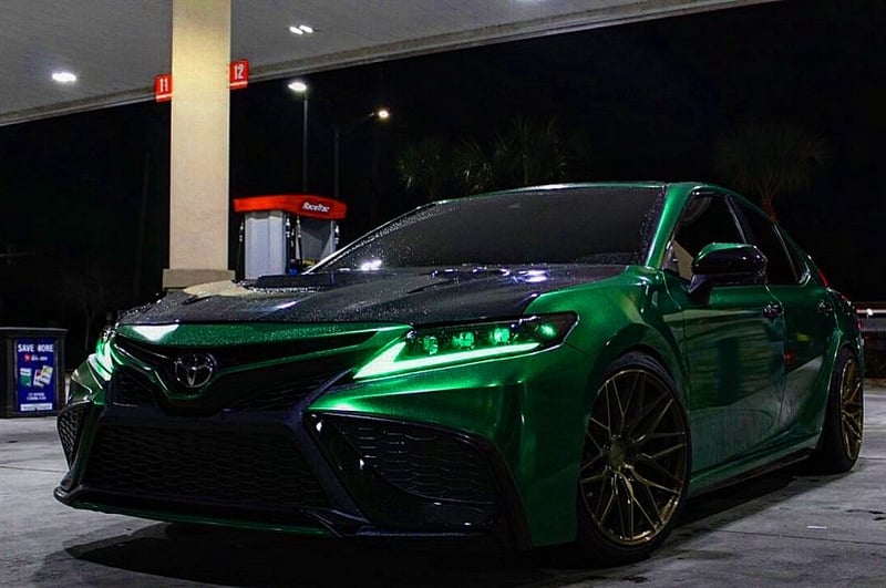 RaceTrac Gas Station Night Scene