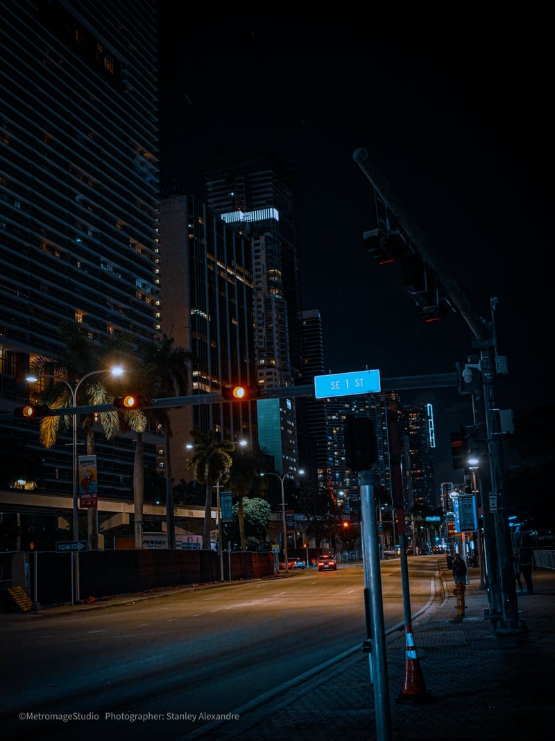 Downtown Miami Nightscape