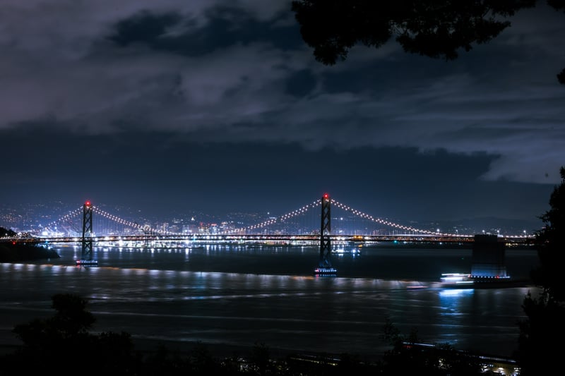 Telegraph Hill Bay Bridge Overlook