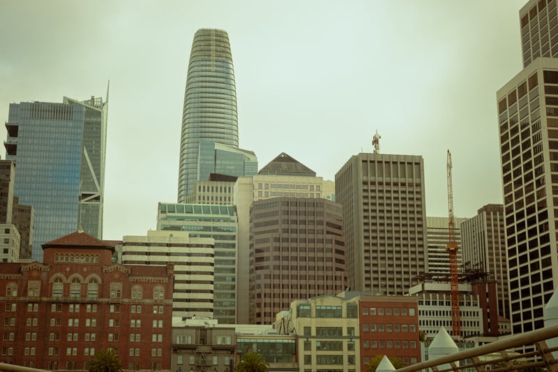 San Francisco Embarcadero Skyline
