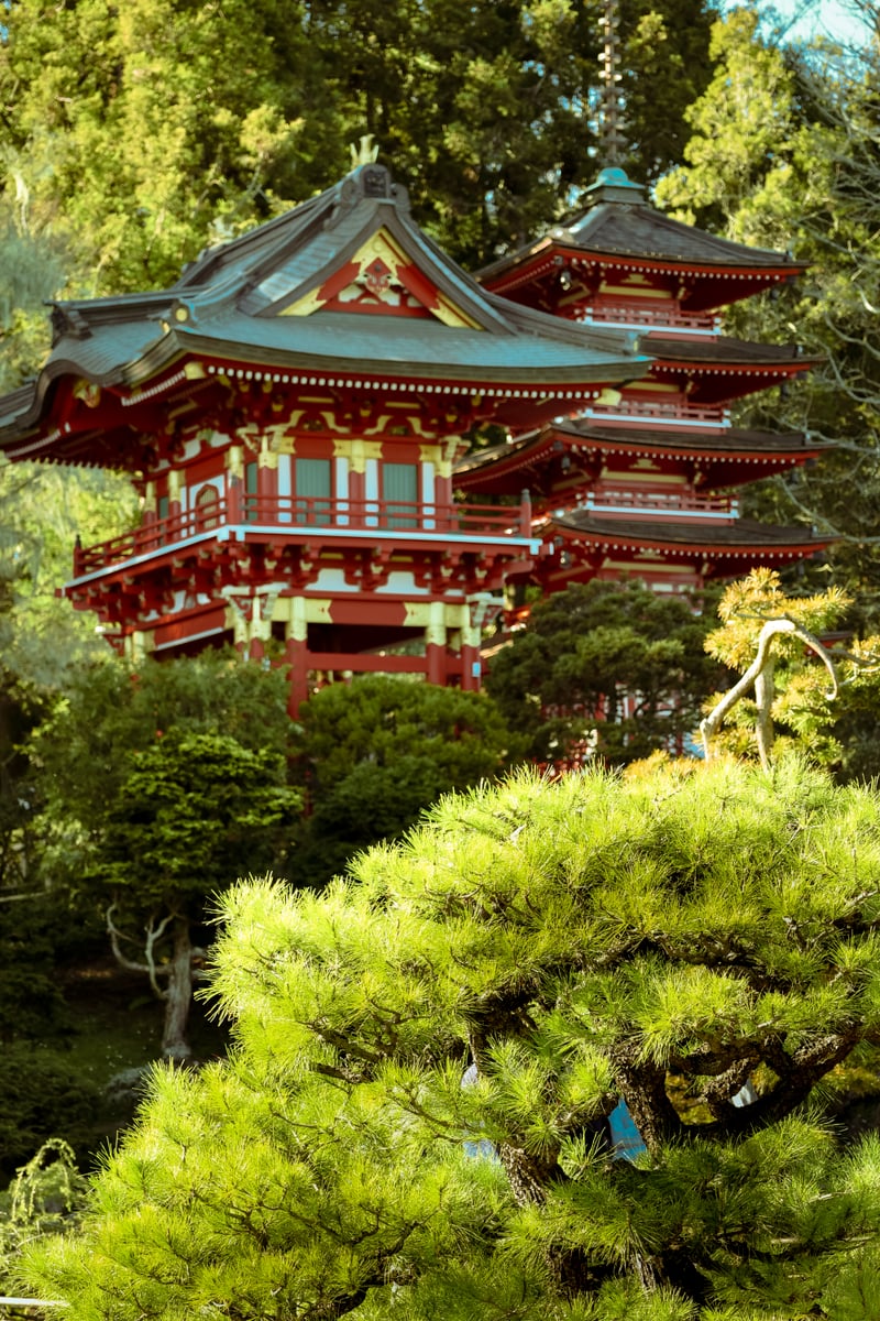 Japanese Tea Garden Pagoda
