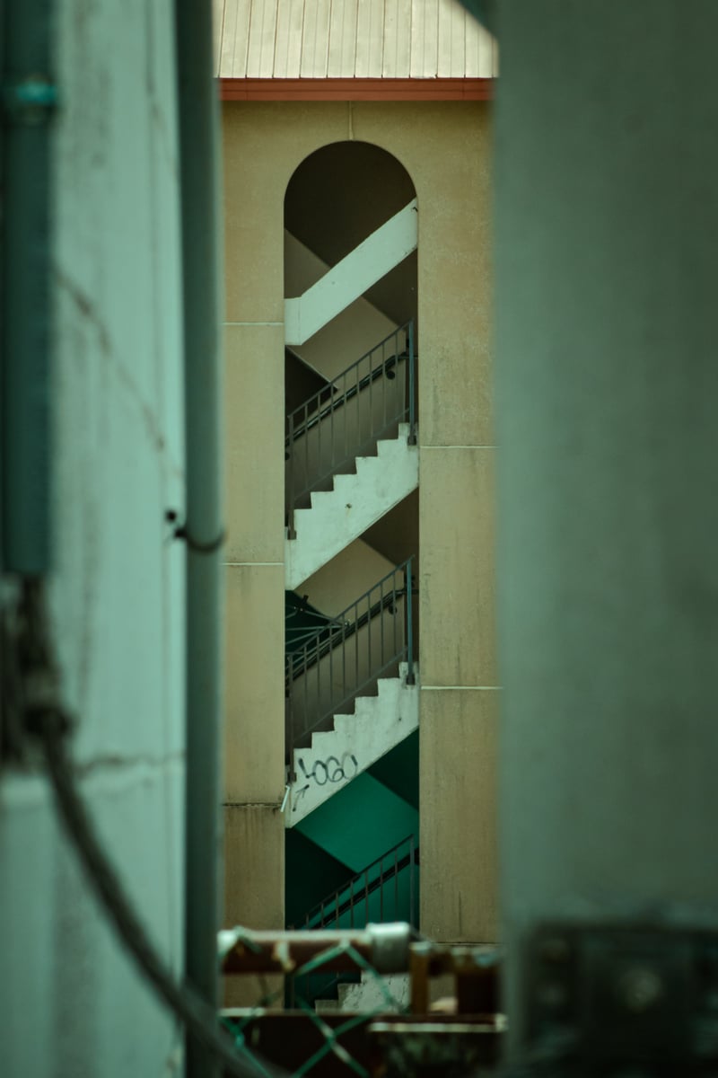 Liberty Street Parking Garage Staircase