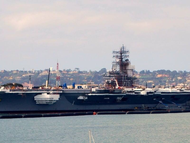 San Diego Bay Naval View