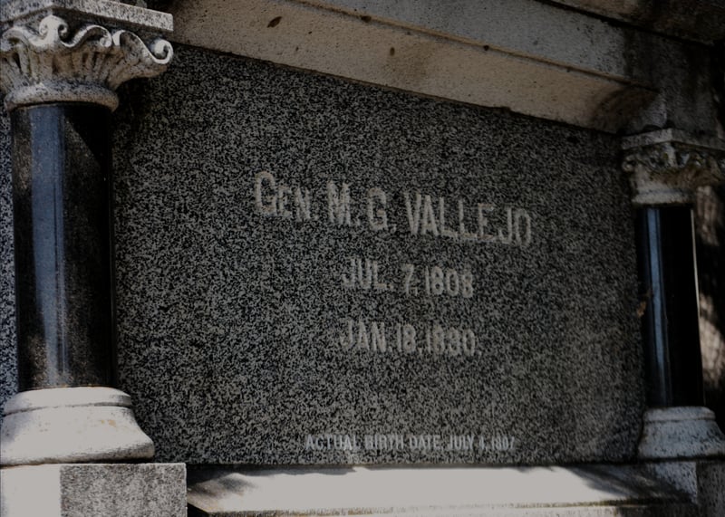 General Vallejo's Tomb at Mountain Cemetery