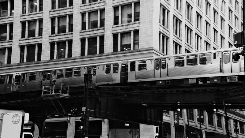 Chicago 'L' Elevated Tracks