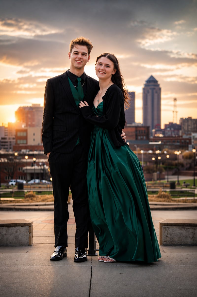 Des Moines Skyline Overlook