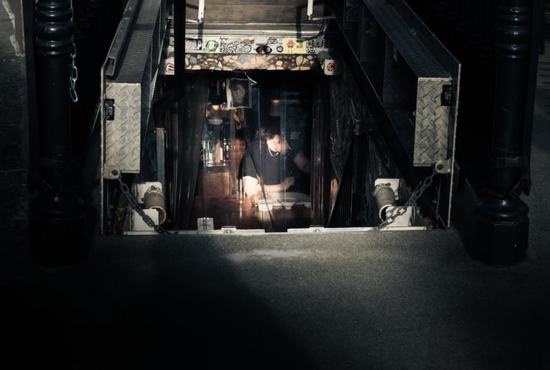 West End Basement Entrance