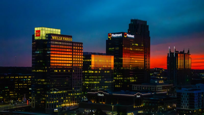 Atlantic Station Skyline View