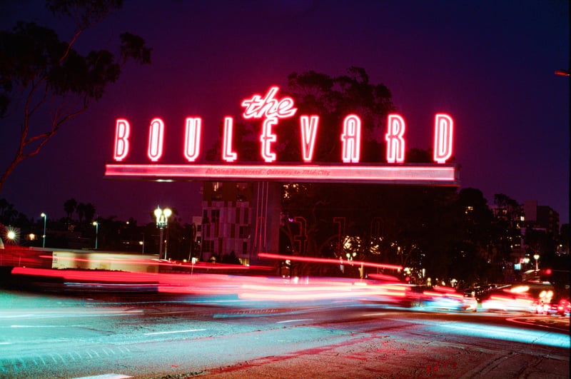 The Boulevard Sign
