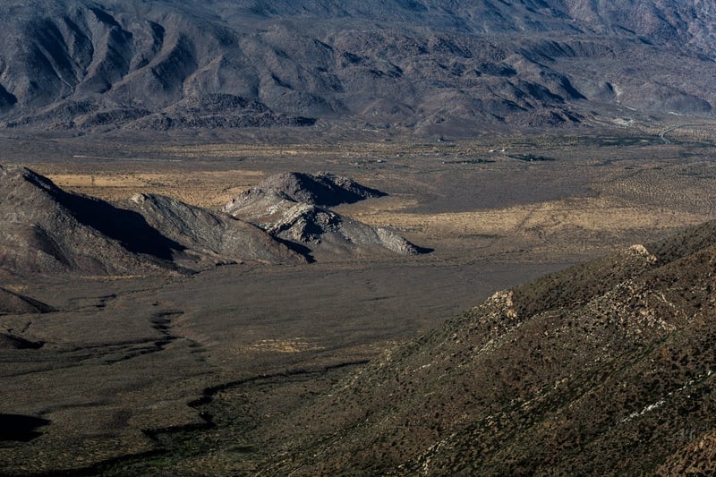Sunrise Highway Desert Overlook