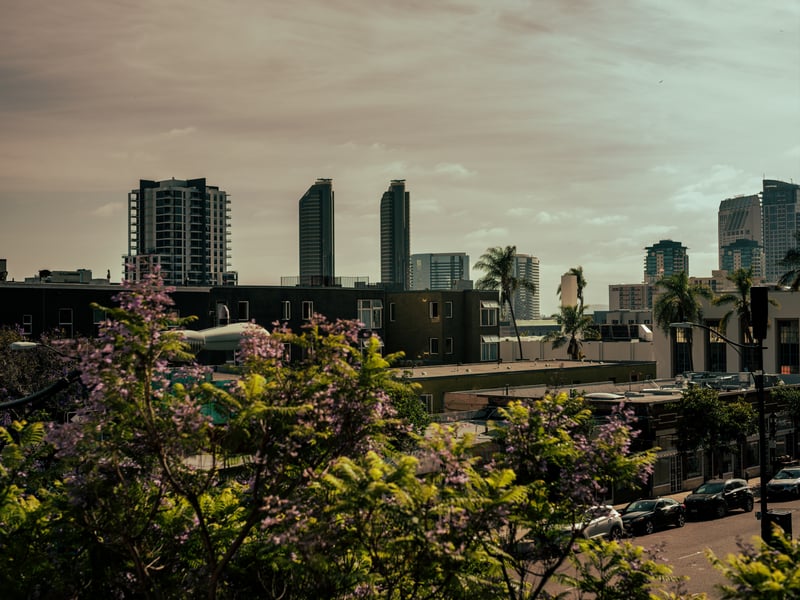 East Village Skyline View
