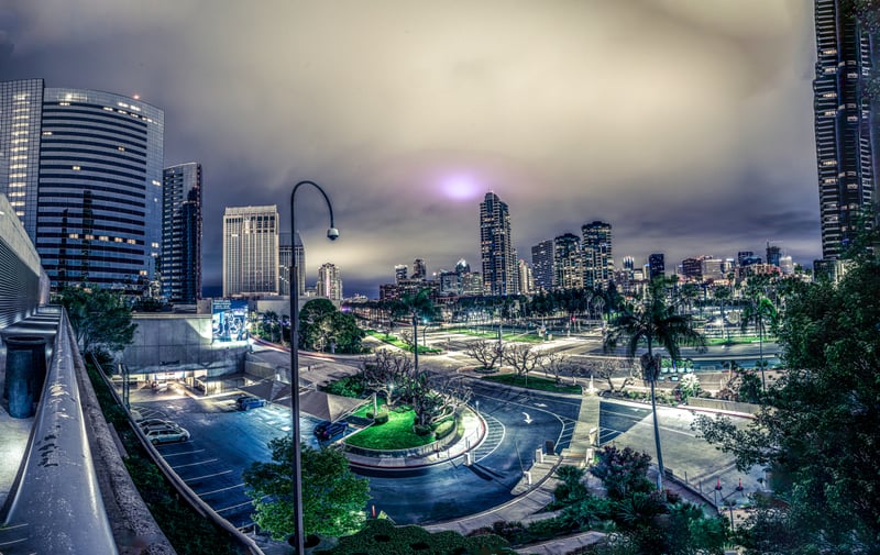 Gaslamp Quarter Skyline Overlook
