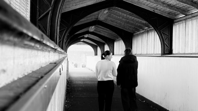 Shrewsbury Station Footbridge