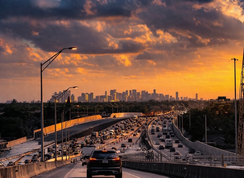 I-95 Miami Skyline Overlook