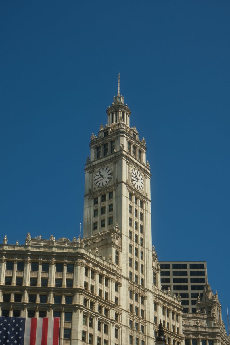 Wrigley Building Clock Tower