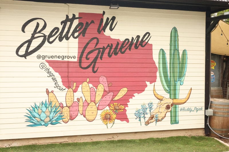 Gruene Grove Mural