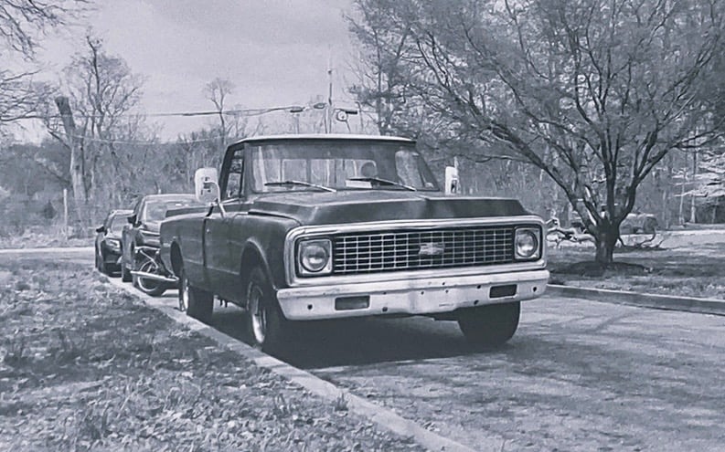 Vintage Truck on Swarthmore Avenue