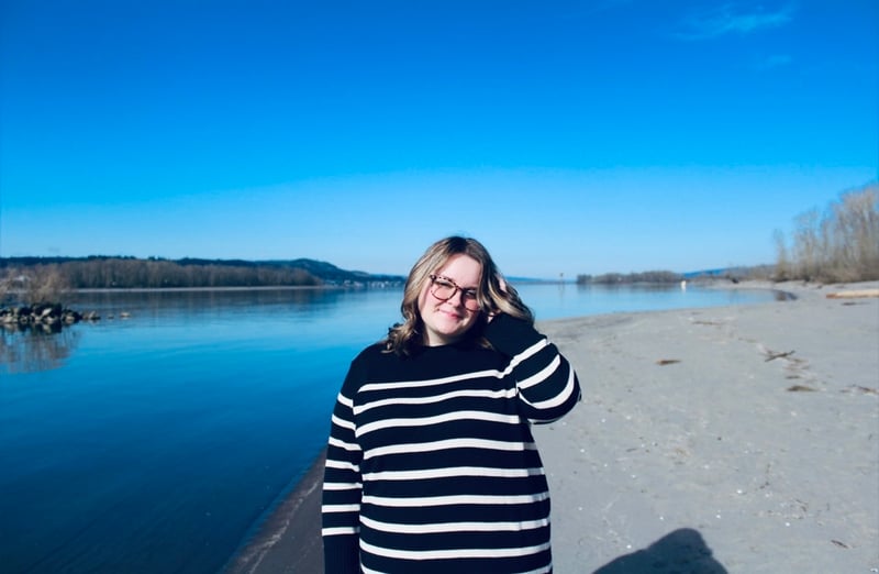 Columbia River Beach at Woodland
