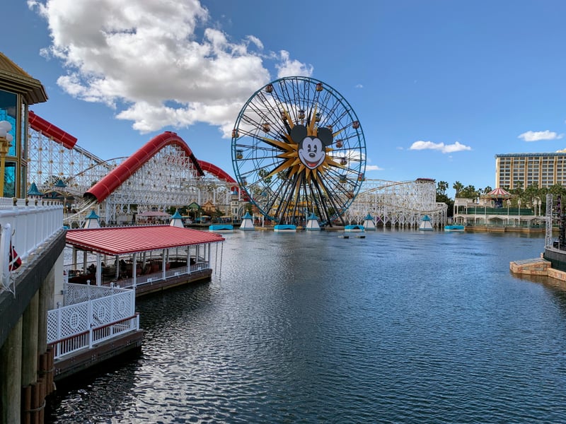 Pixar Pier at Disney California Adventure