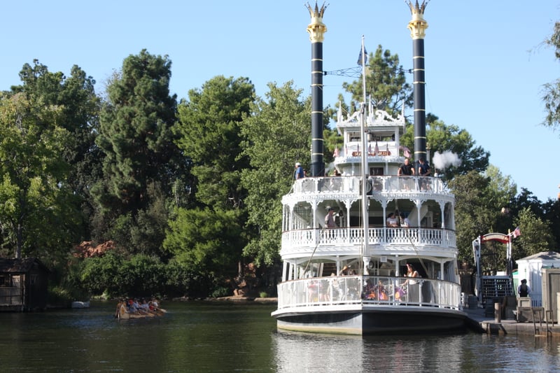 Mark Twain Riverboat at Disneyland
