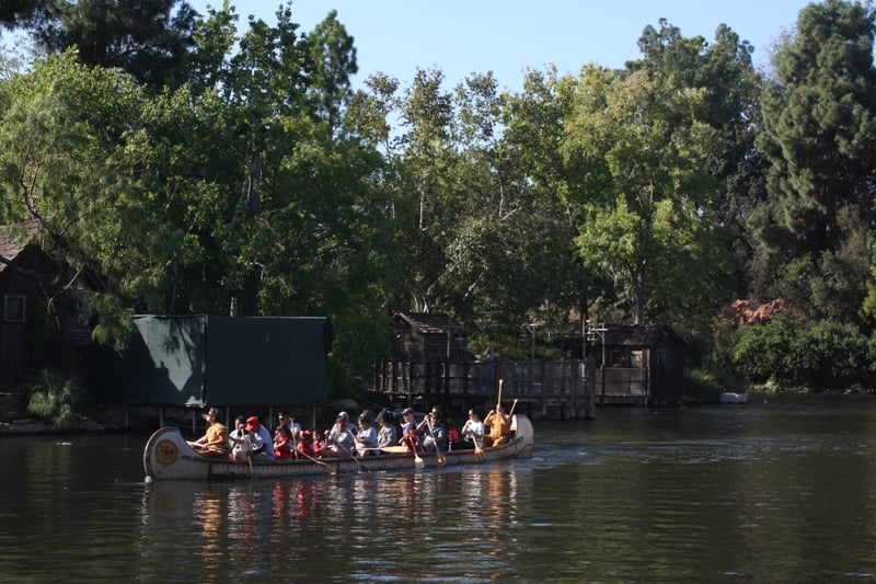 Rivers of America, Disneyland Park