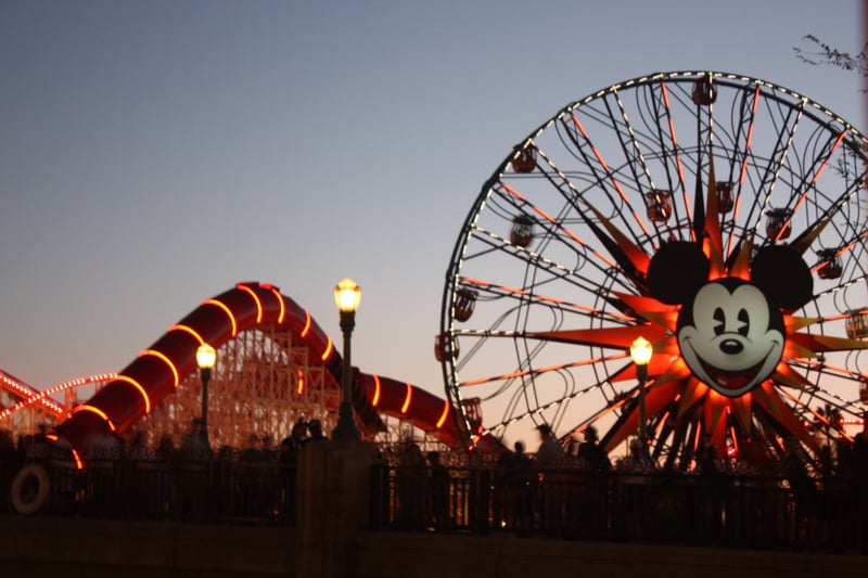 Pixar Pier at Disney California Adventure