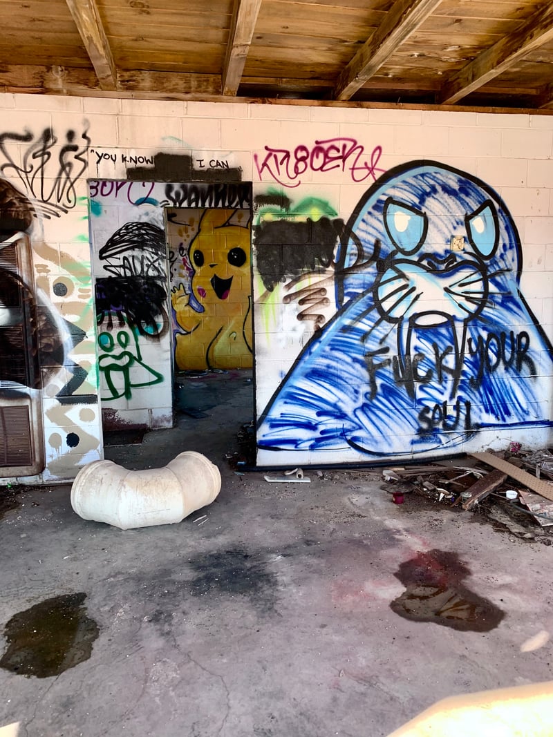 Abandoned Desert Structure, Newberry Springs