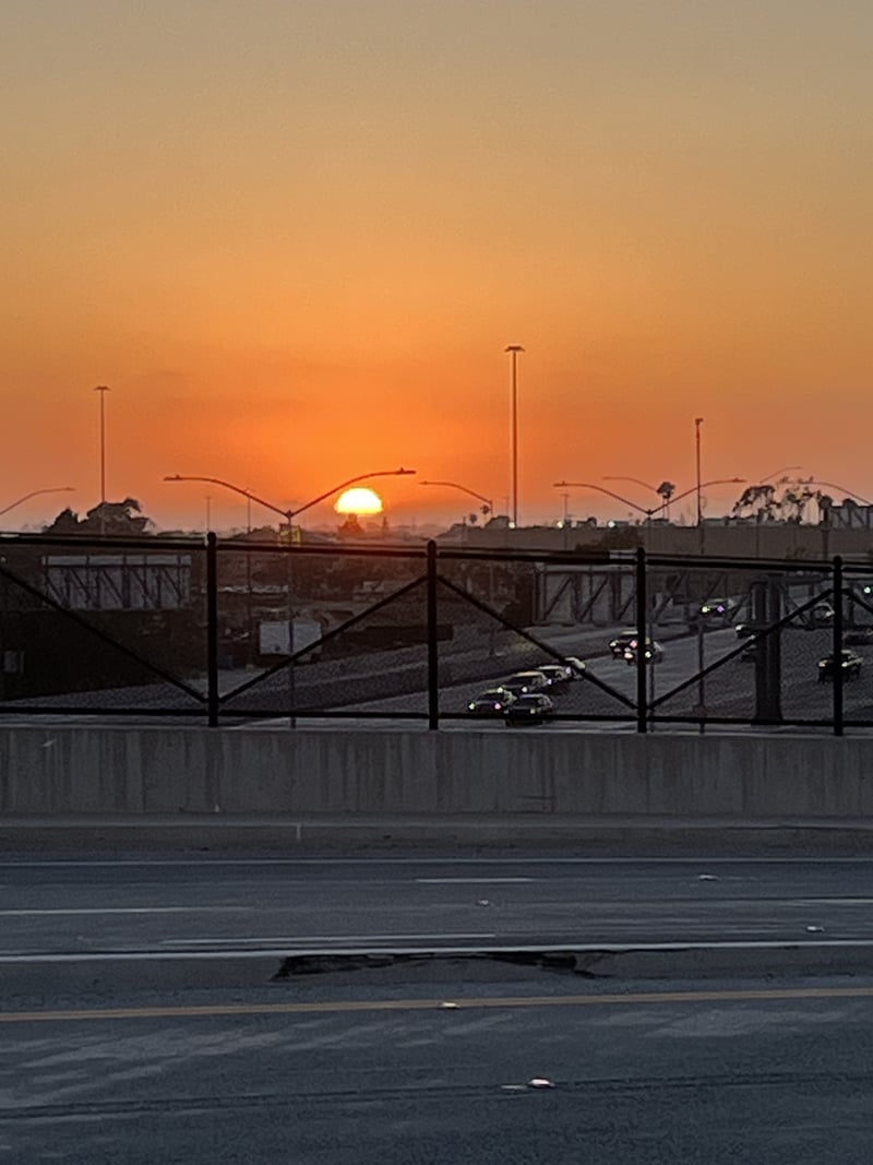 Goldenwest Street Freeway Overlook