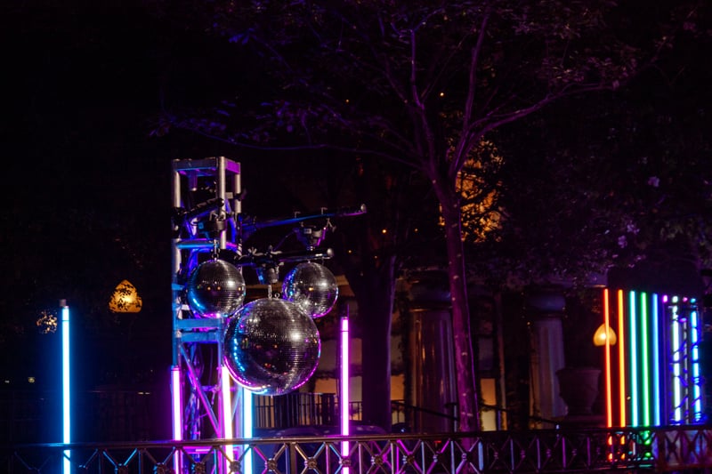 Disneyland Resort Neon Display