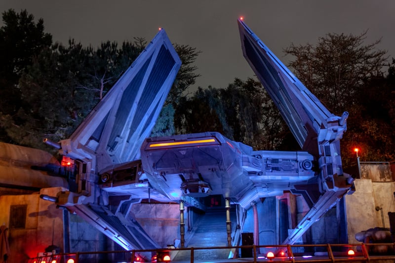 TIE Echelon at Star Wars: Galaxy's Edge