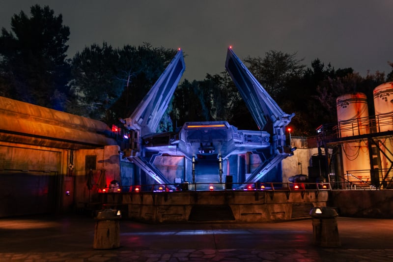 TIE Echelon at Star Wars: Galaxy's Edge