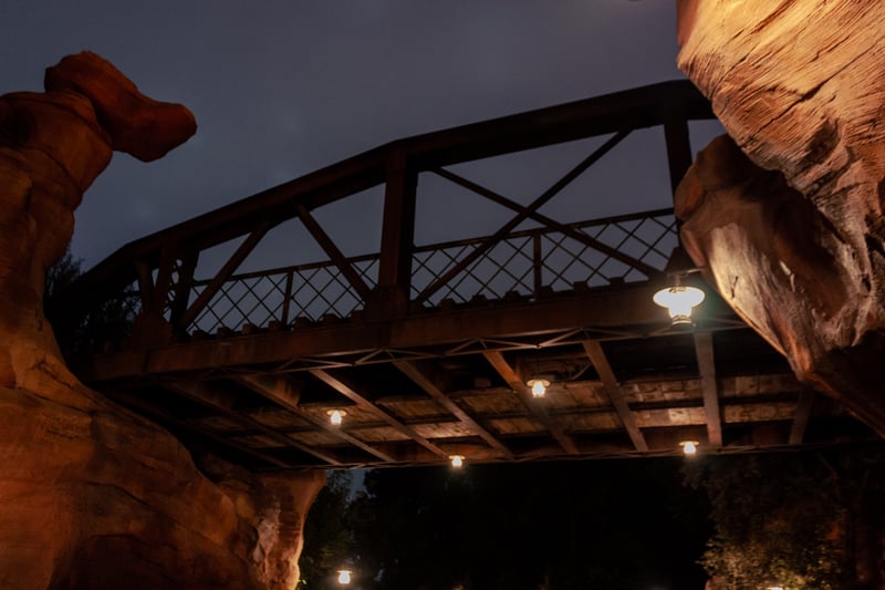 Cars Land Bridge, Disney California Adventure