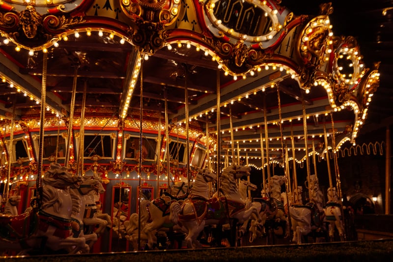 King Arthur Carrousel at Disneyland