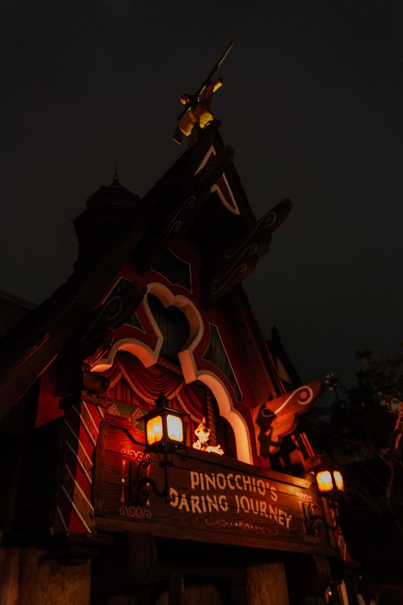 Pinocchio's Daring Journey, Disneyland