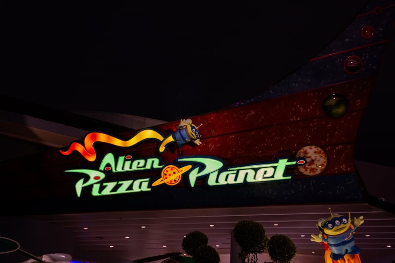 Alien Pizza Planet at Disneyland