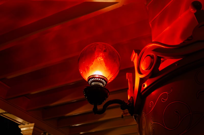 Disneyland Resort - Vintage Lighting Detail