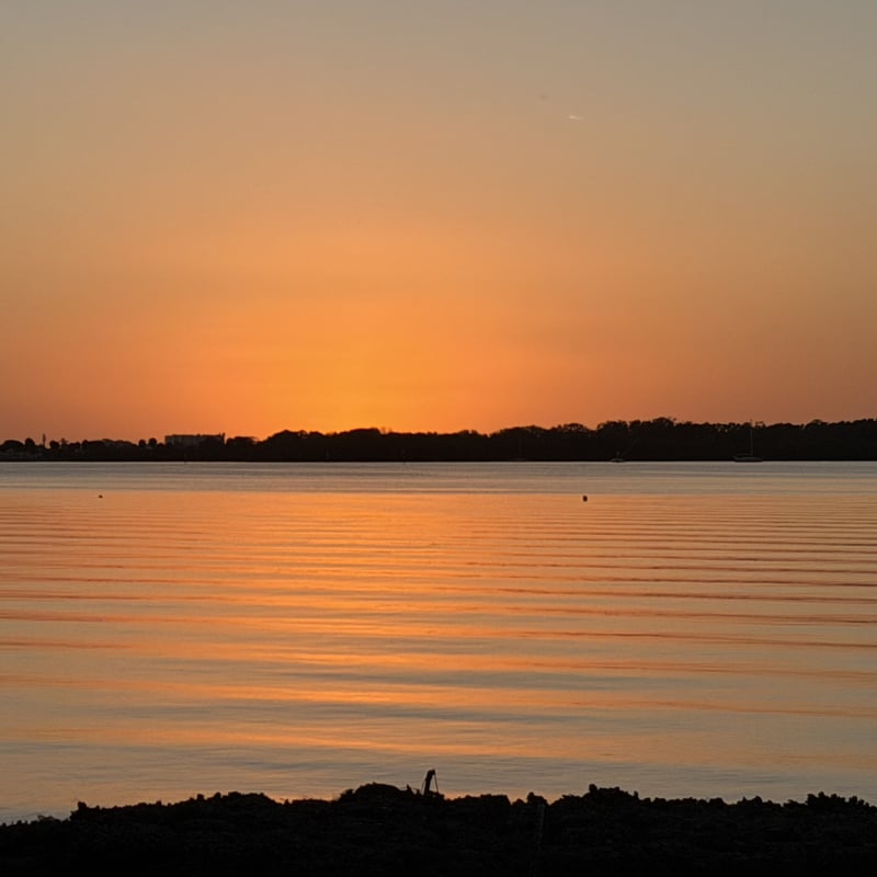 Boca Ciega Bay Sunset Overlook