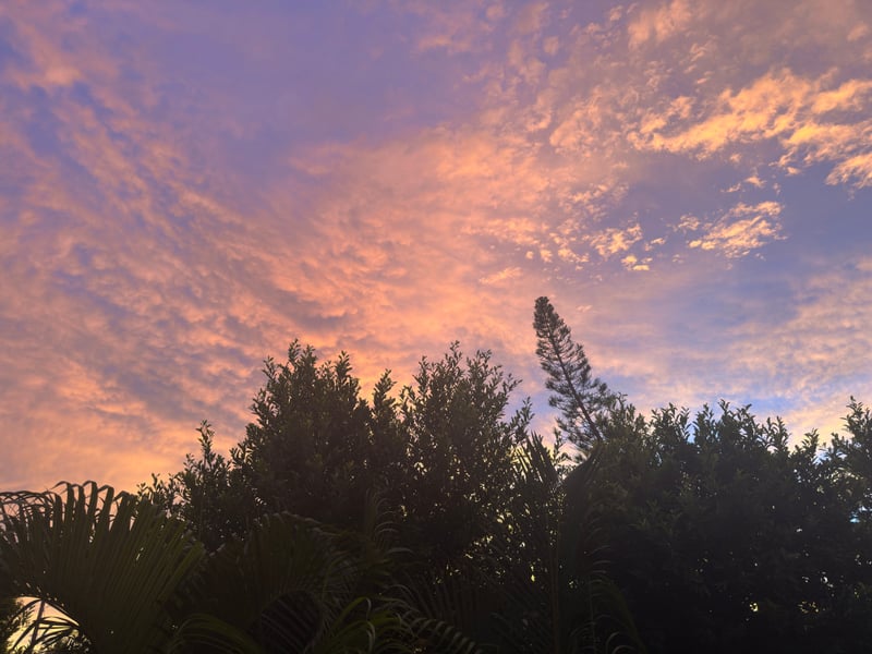 St. Petersburg Sunset Sky