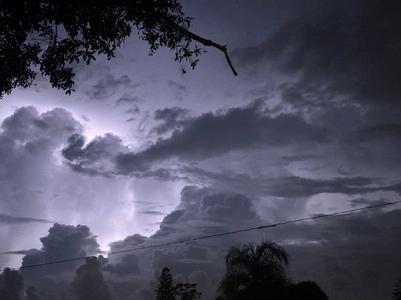 St. Petersburg Storm Sky