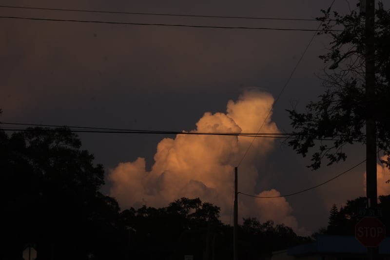 St. Petersburg Sunset Clouds