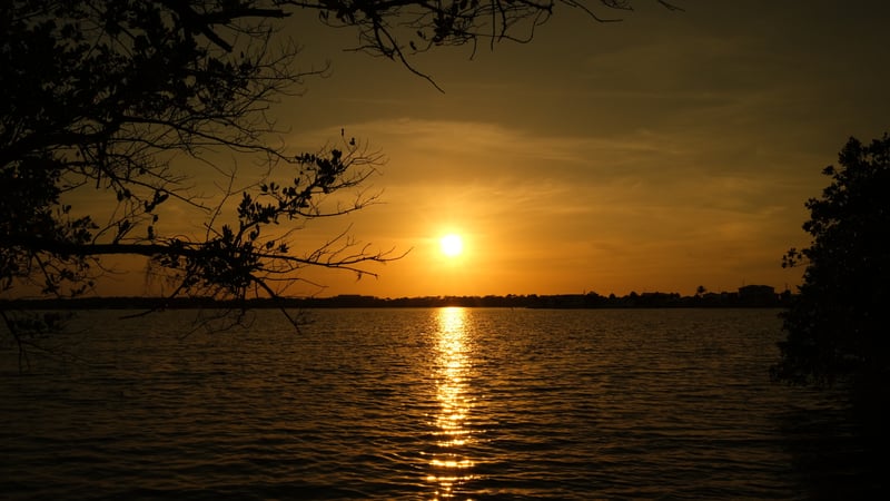 Boca Ciega Bay Sunset Overlook