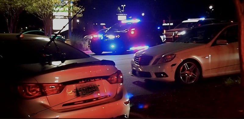 Whitlock Avenue Night Scene