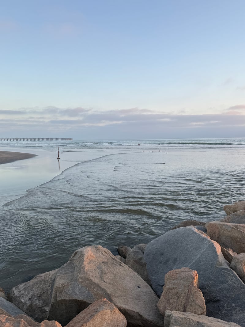 Oceanside Pier and North Jetty