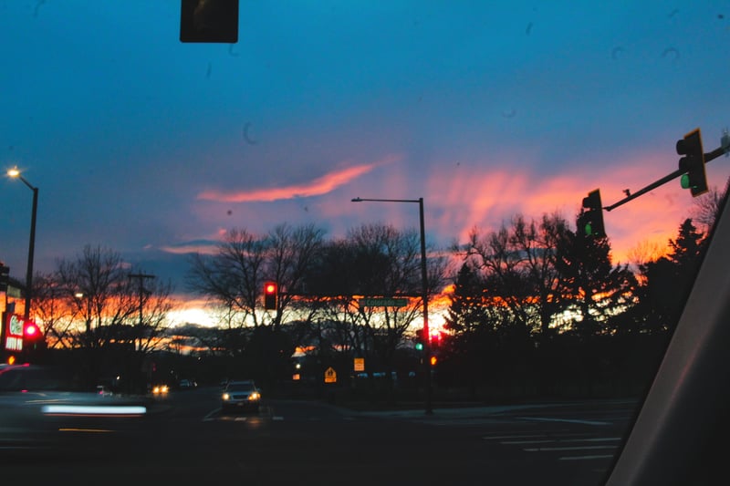 Colorado Boulevard Sunset