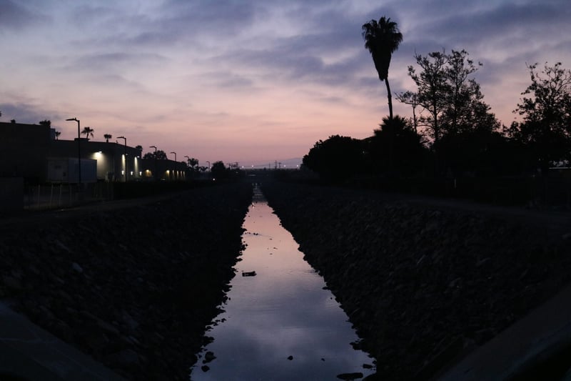 East Garden Grove Channel Overlook
