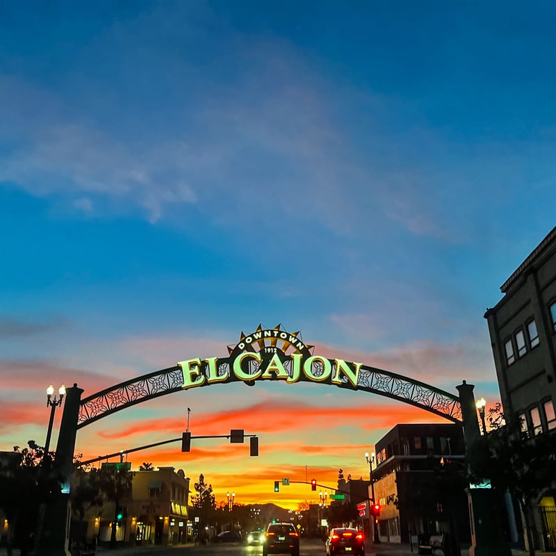 Downtown El Cajon Arch